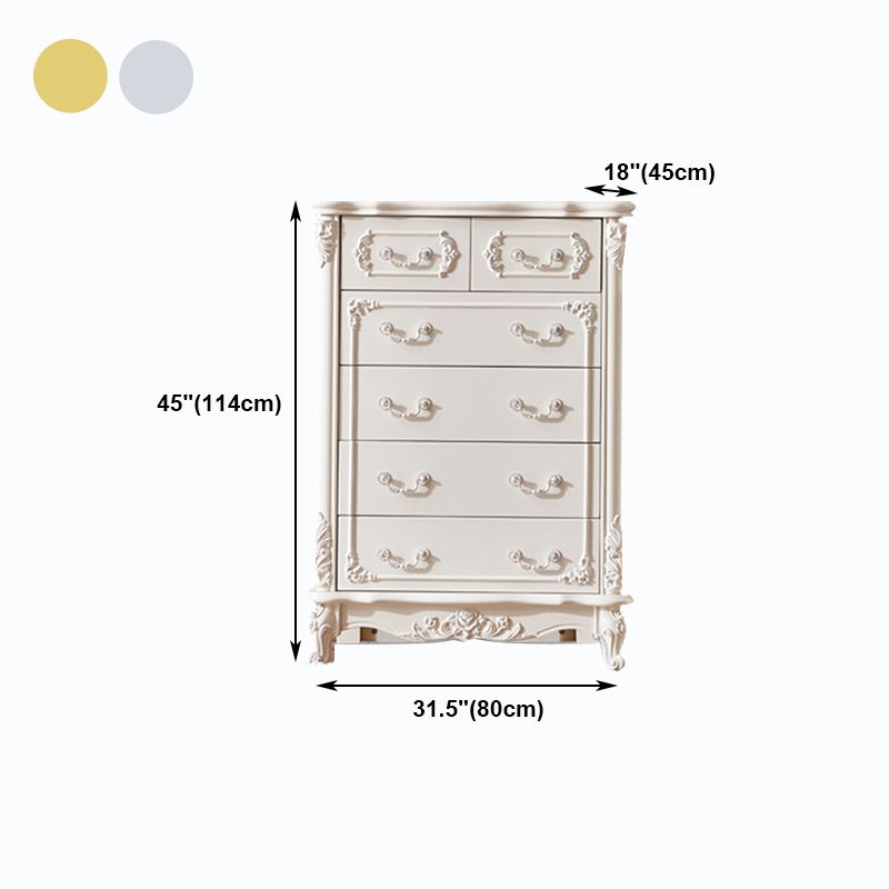 Modern Engineered Wood Buffet Sideboard White Buffet Server for Dining Room