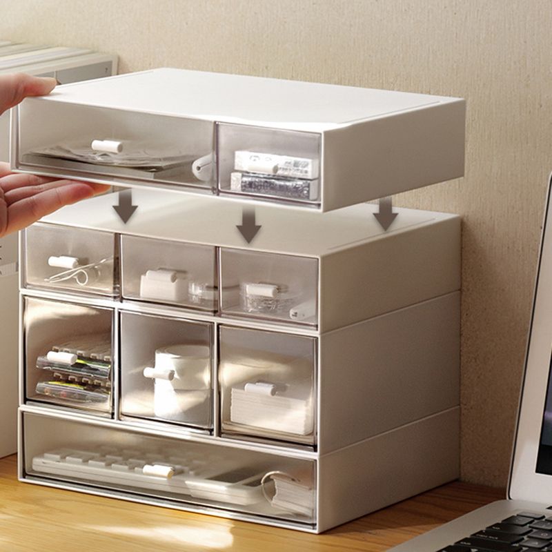 Modern Filing Cabinet Plastic Drawers Cabinet for Home and Office