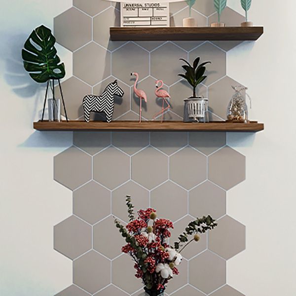 Peel and Stick Tiles Hexagonal Peel and Stick Backsplash 20 Pack for Bathroom