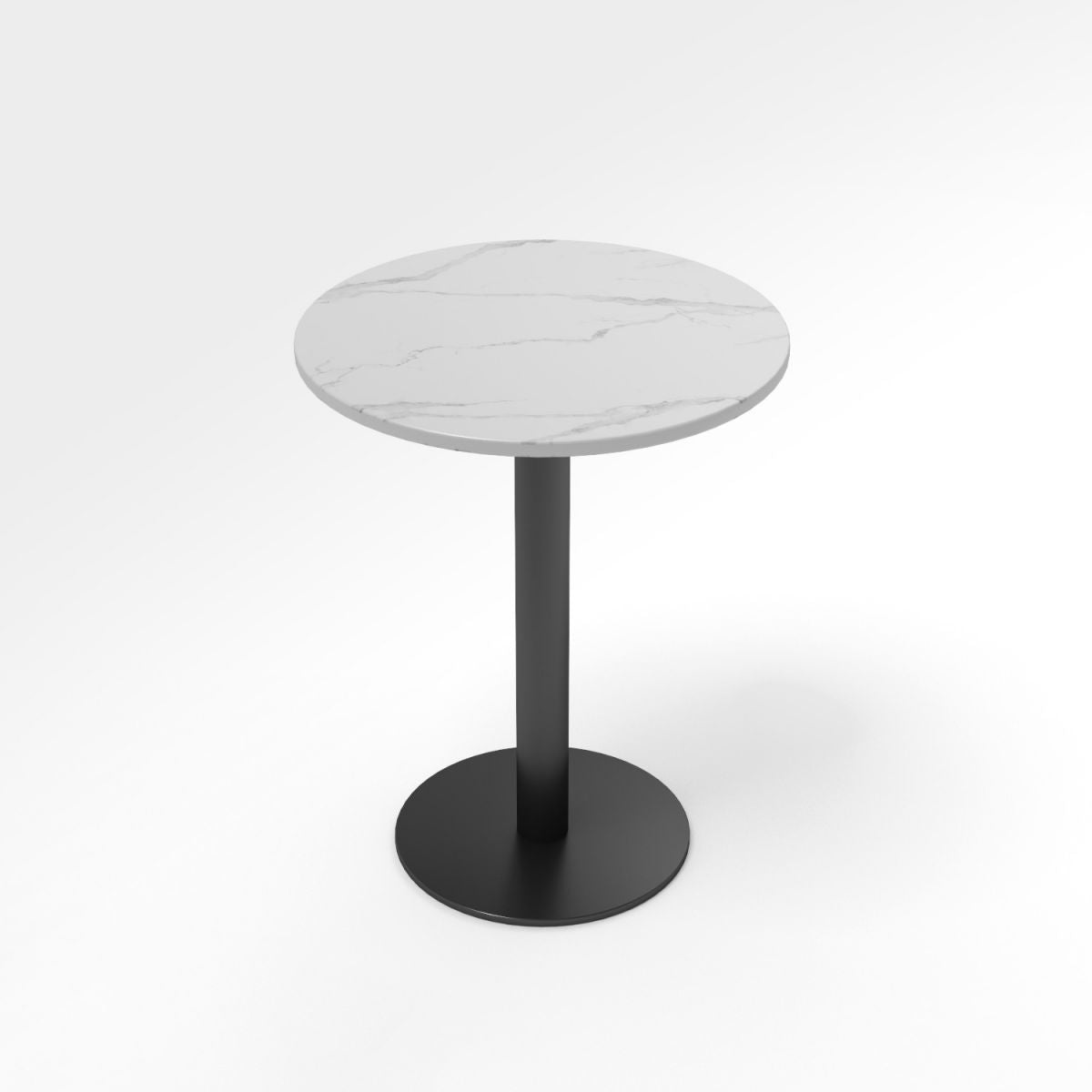 Mesa de comedor de piedra sinterizada moderna mesa de marco negro para comedor para comedor