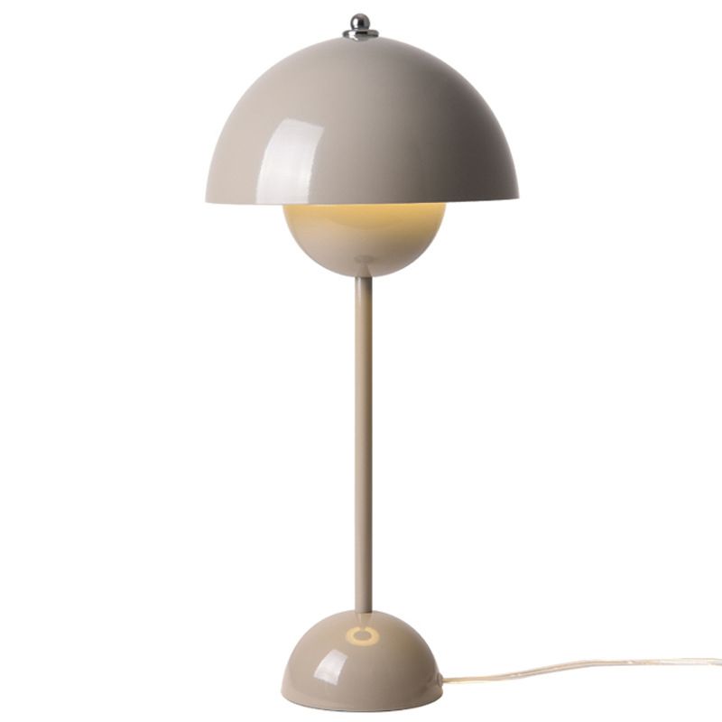 Modern Nordic Table Lamp 1-Light Dome Metal Table Light for Study Room