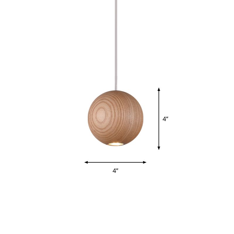 Balle LED Cluster Pendant Light Modern Wooden 1/7/10/10 / 16 HEAD SOIX PLACIER LECHETURE KIT