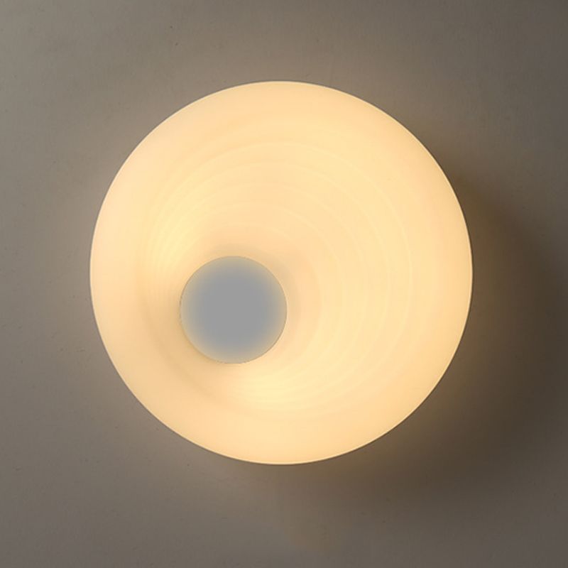 Modernism White Ceiling Light LED Flush Mount Lighting for Hallway and Foyer