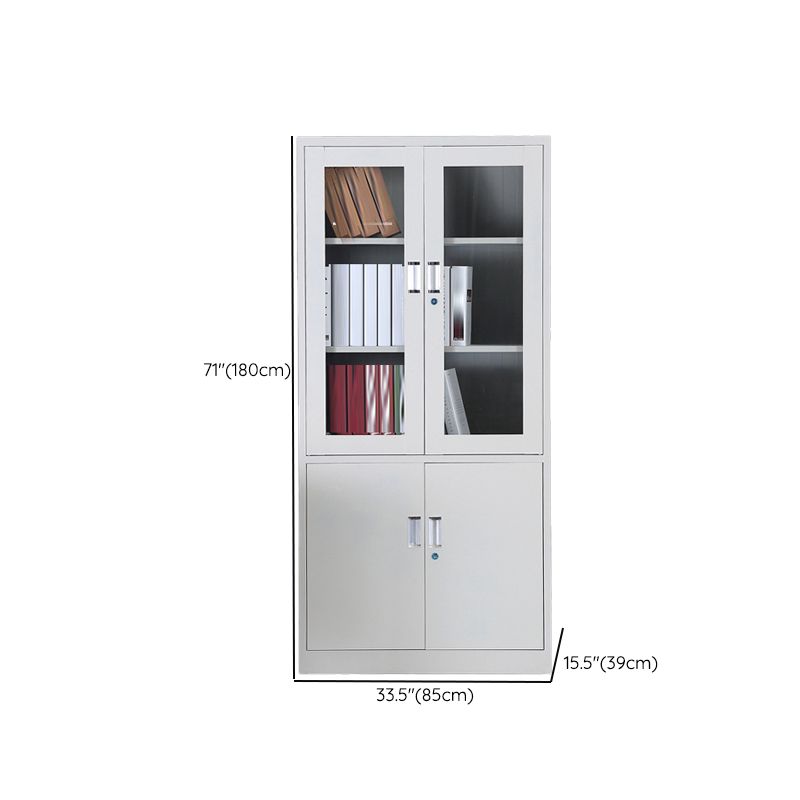 Modern File Cabinet Solid Color Metal Filing Cabinet for Home Office