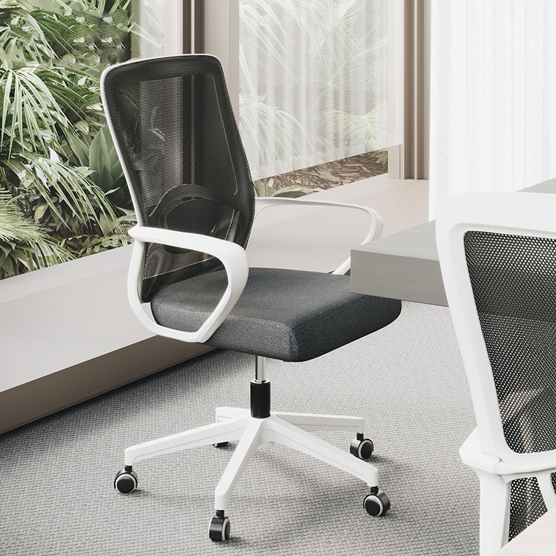 Modern Nylon Office Chair Slide Height-adjustable Desk Chair