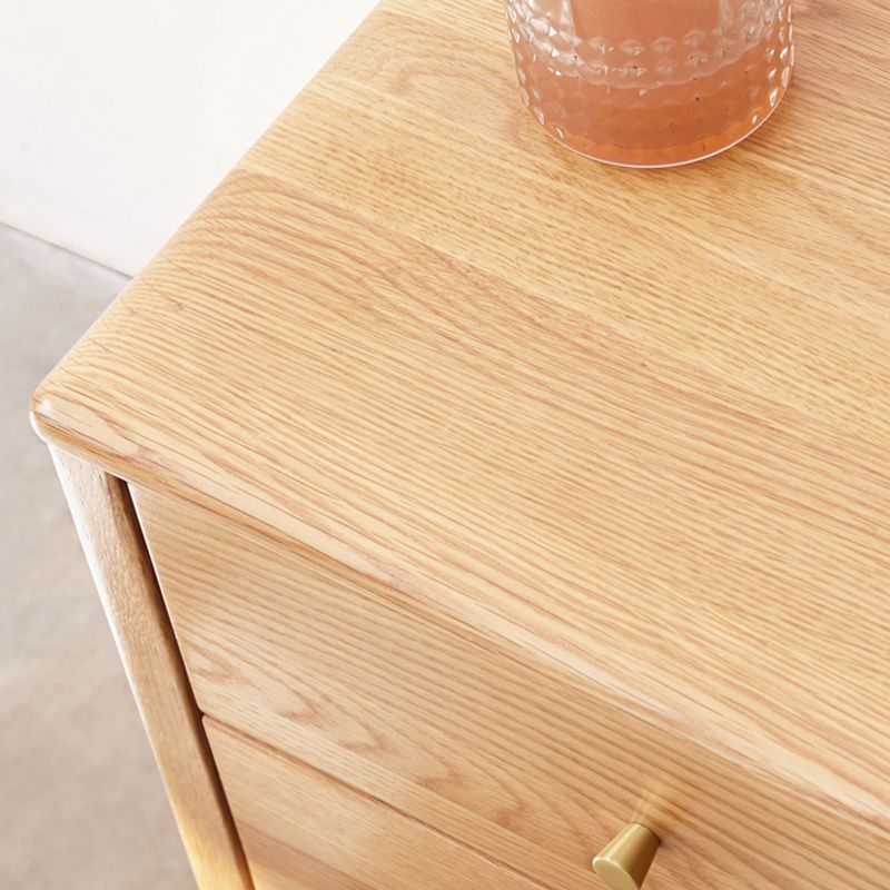 Brown End Table for Nursery Neutral Bedside Table for Nursery