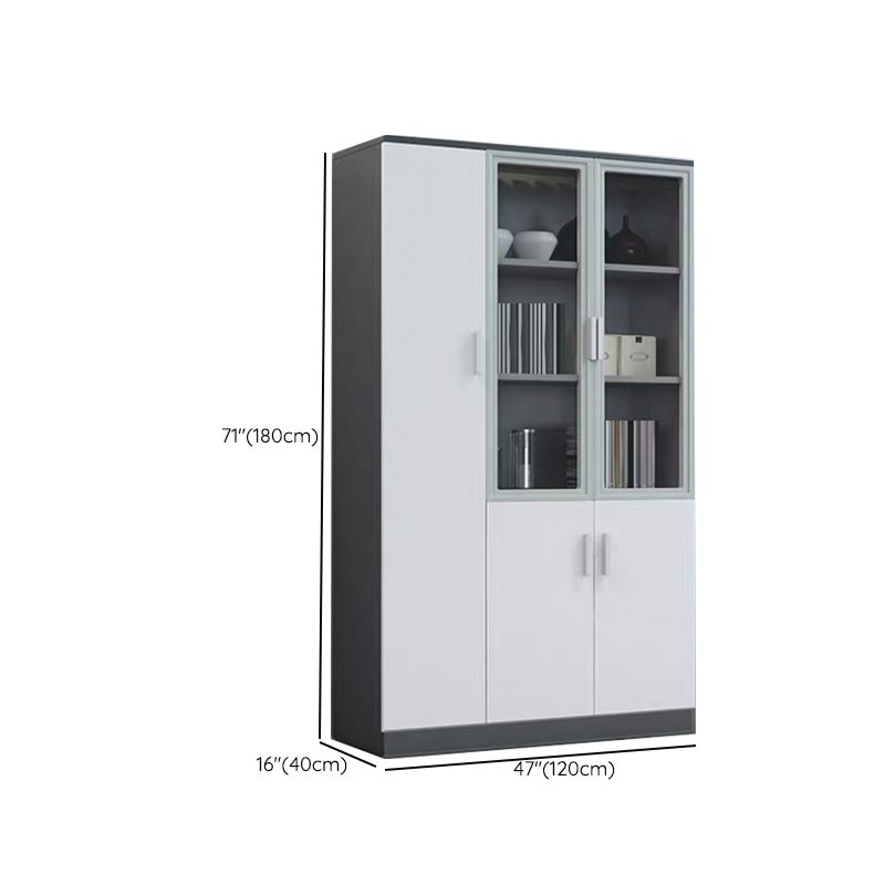 Contemporary Vertical File Cabinet Wooden Frame Storage Filing Cabinet