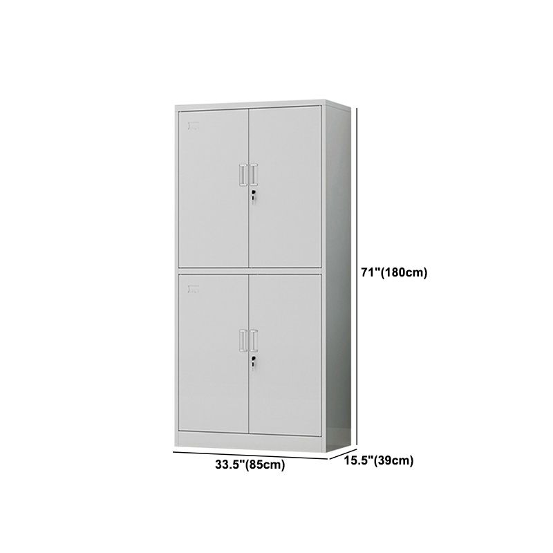 Modern Vertical Cabinet Metal Filing Cabinet with Lock and Storage