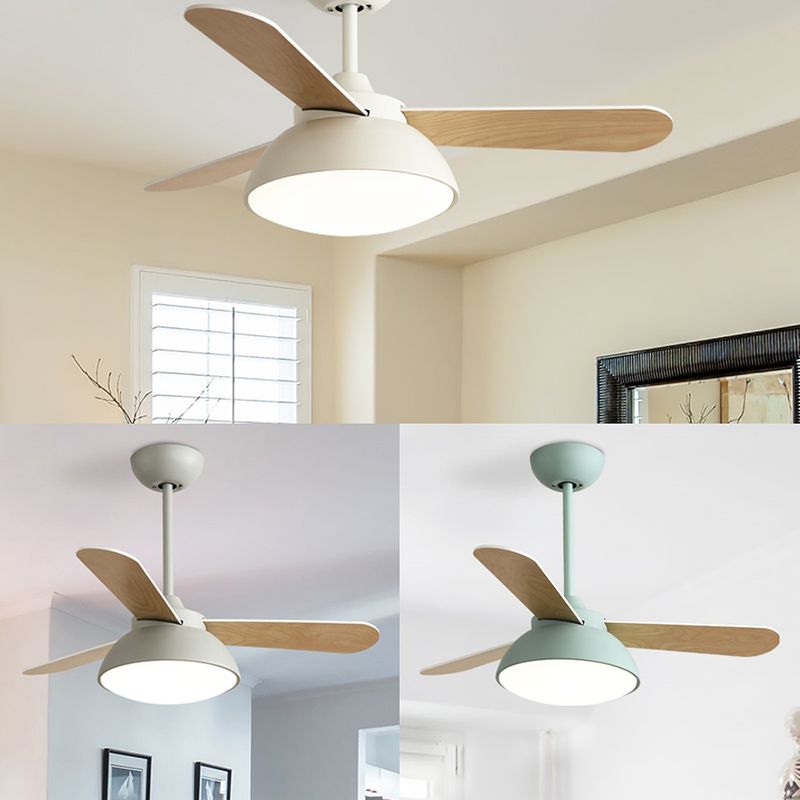 Ceiling Fan Light Simple-Style LED Metal Ceiling Flush Mount Light