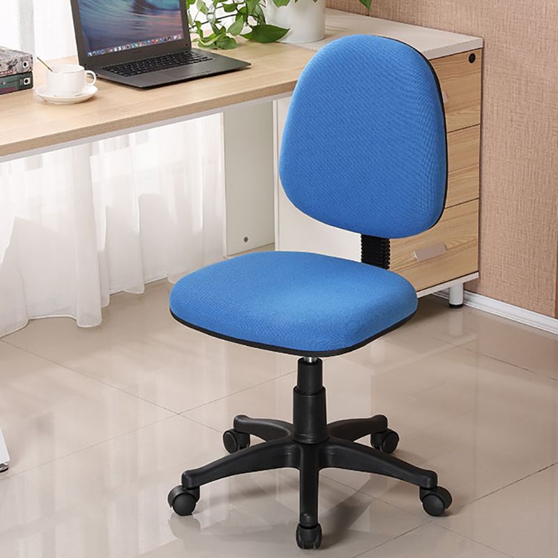 Ergonomic Mesh Desk Chair Contemporary Style Armless Office Chair