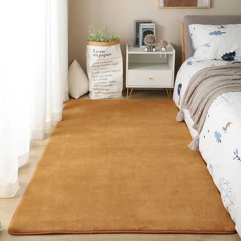 Komfort Massives Shag Teppich Polyester Fläche Teppich Fleckenfestem Innenteppich für die Heimdekoration