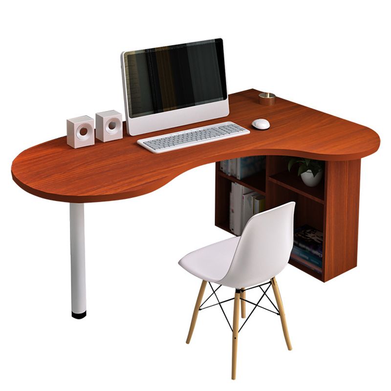 Contemporary Home Corner Desk Bedroom Artificial Wood Writing Desk