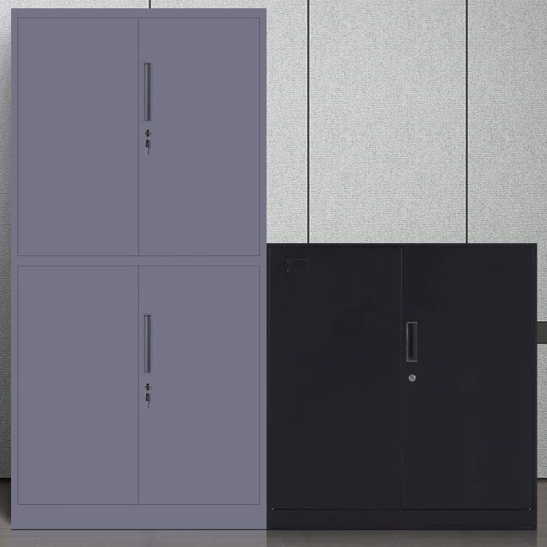 Modern File Cabinet Solid Color Locking Filing Cabinet for Home Office