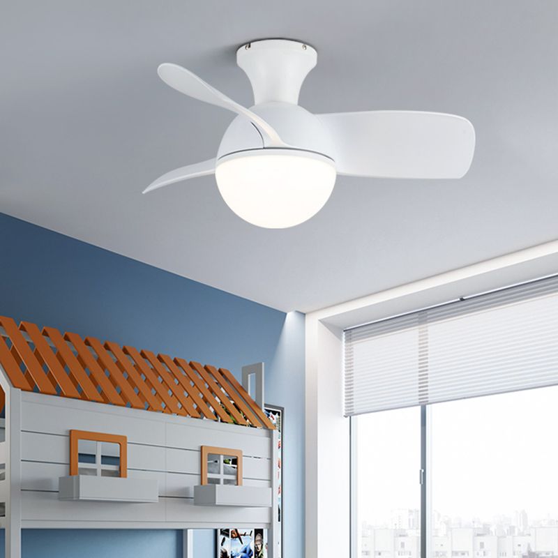 Ceiling Fan Light Metal Nordic LED Ceiling Flush Mount for Bedroom