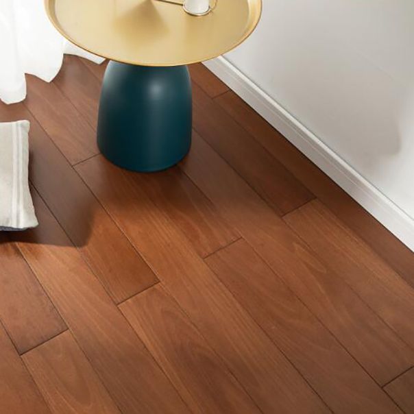 Solid Wood Rectangle Flooring Waterproof Smooth Hardwood Flooring