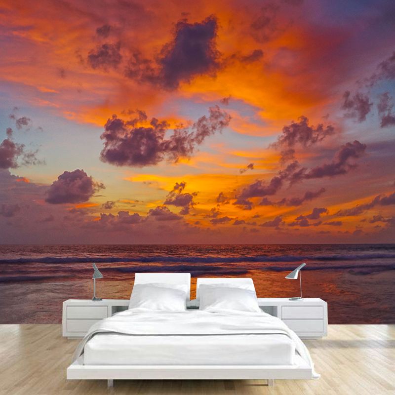 Decorative Sky Mural Stain Resistant Environmental Photography Wall Mural