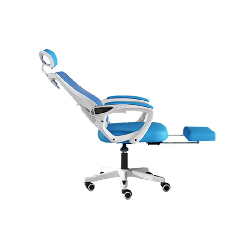 Modern Padded Arms Desk Chair No Distressing Ergonomic Office Chair with Wheels