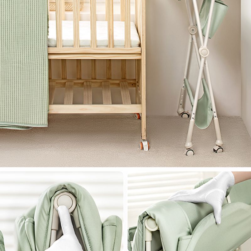 Portable Safety Rails Baby Changing Table Flat Top Changing Table with Shelf