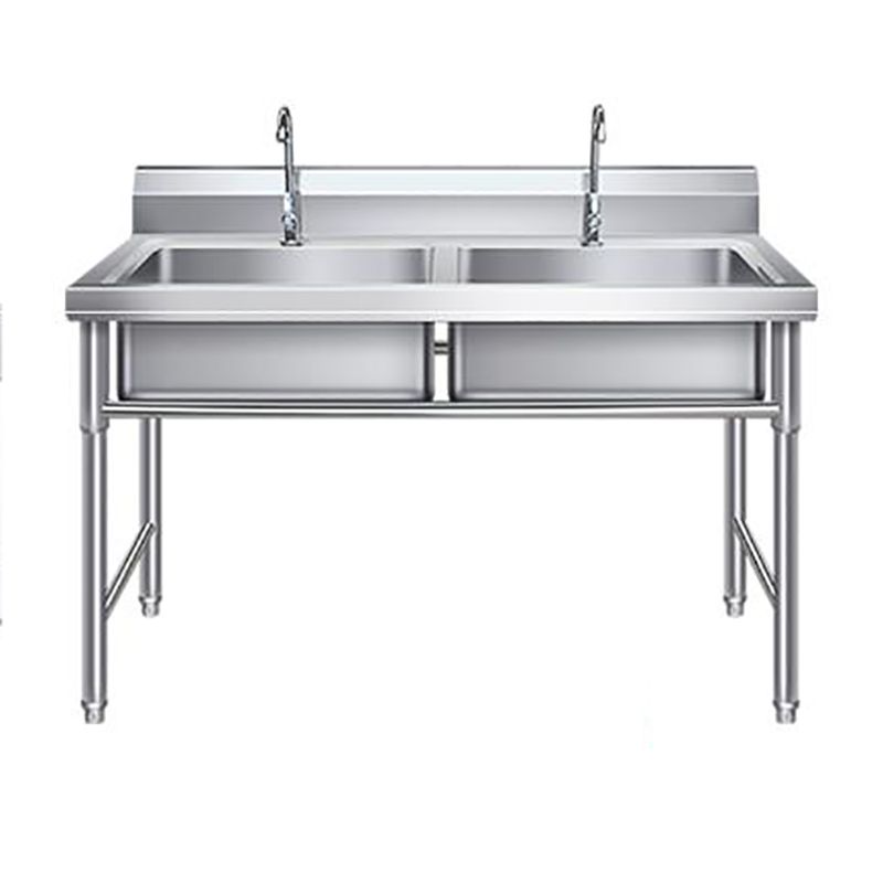 Modern Style Kitchen Sink Stainless Steel Kitchen Sink with Frame