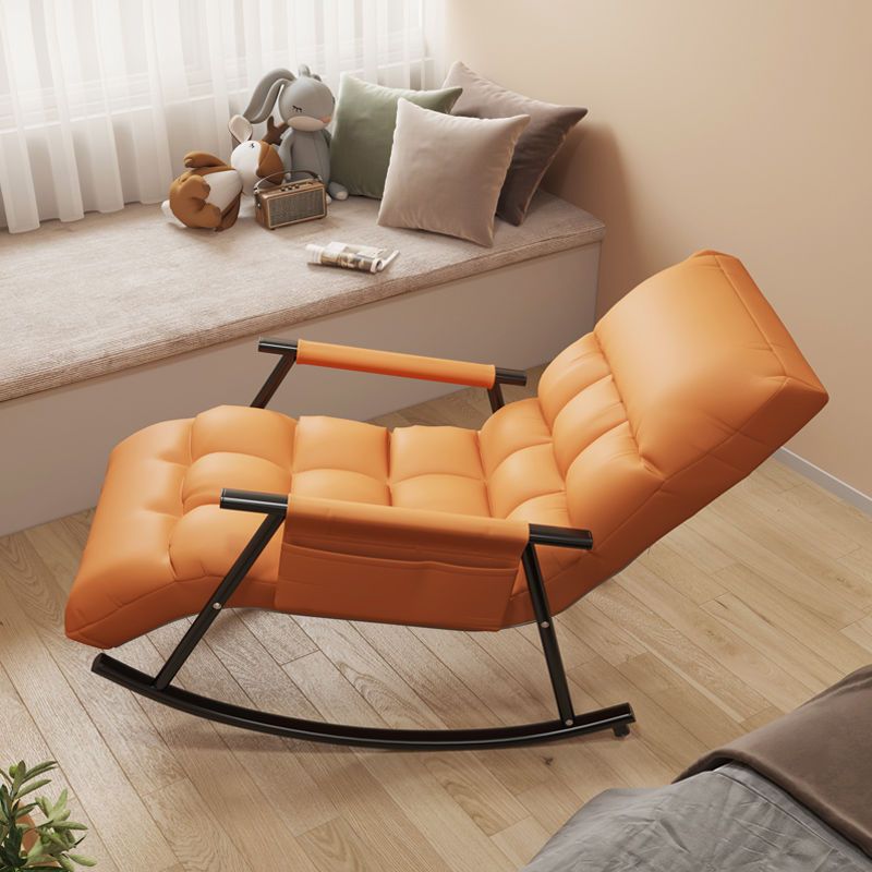 Single Lazy Rocking Chair Indoor Sofa Rocking Chair for Bedroom