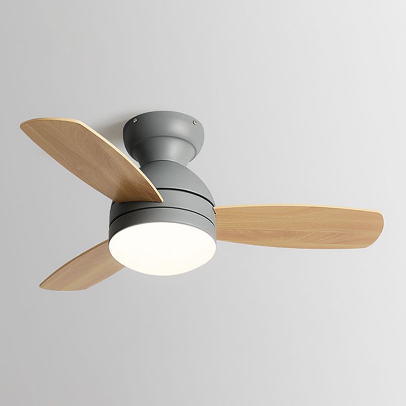 1 Light Ceiling Fan Lamp Modern Style Metal Ceiling Fan Lighting for Children's Room