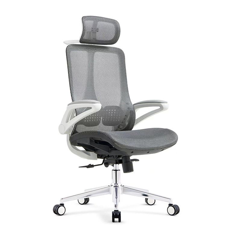 Modern Office Chair Breathable AirGrid Padded Arms Desk Chair with Wheels