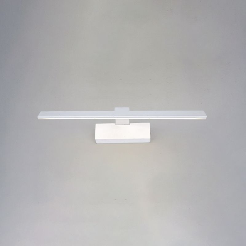 Lineal Metal Wall Donce Modern 1 Luz de la pared de espejo de luz 1 en blanco