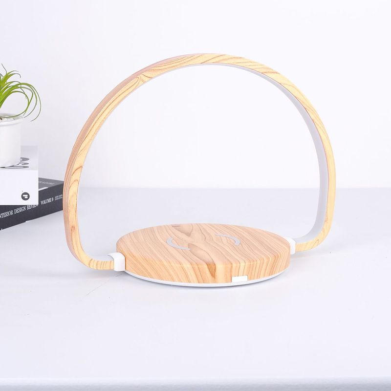 Minimalism Reading Table Lamp 1-Light LED Linear Table Light with USB Port