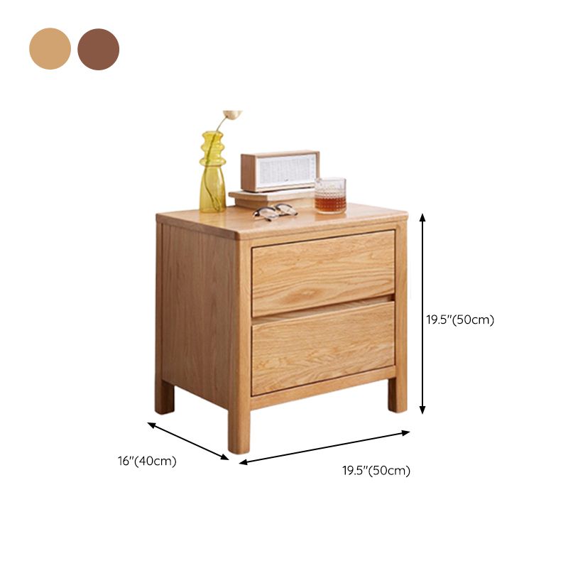 Oak Bedside Table for Nursery Modern & Contemporary Kids Nightstand