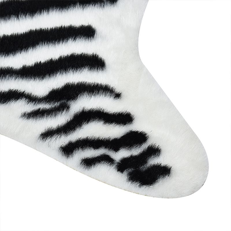 Tapis nordique Zebra Print Synthetics Synthetics Tapis Anti-Slip Pet Friendly Machine Washable Ratable pour la décoration intérieure