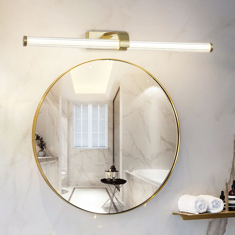 Luz de espejo de maquillaje de lámpara de espejo simple moderno para el baño de baño