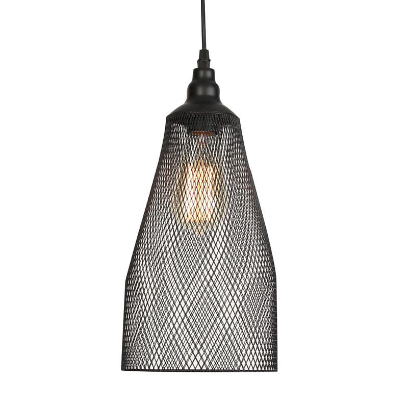 1 Light Wire Mesh Light Pendant Nordic Industrial Style Metal Hanging Lights for Bar