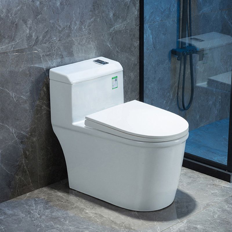 Modern Ceramic White Flush Toilet Floor Mounted Urine Toilet for Washroom