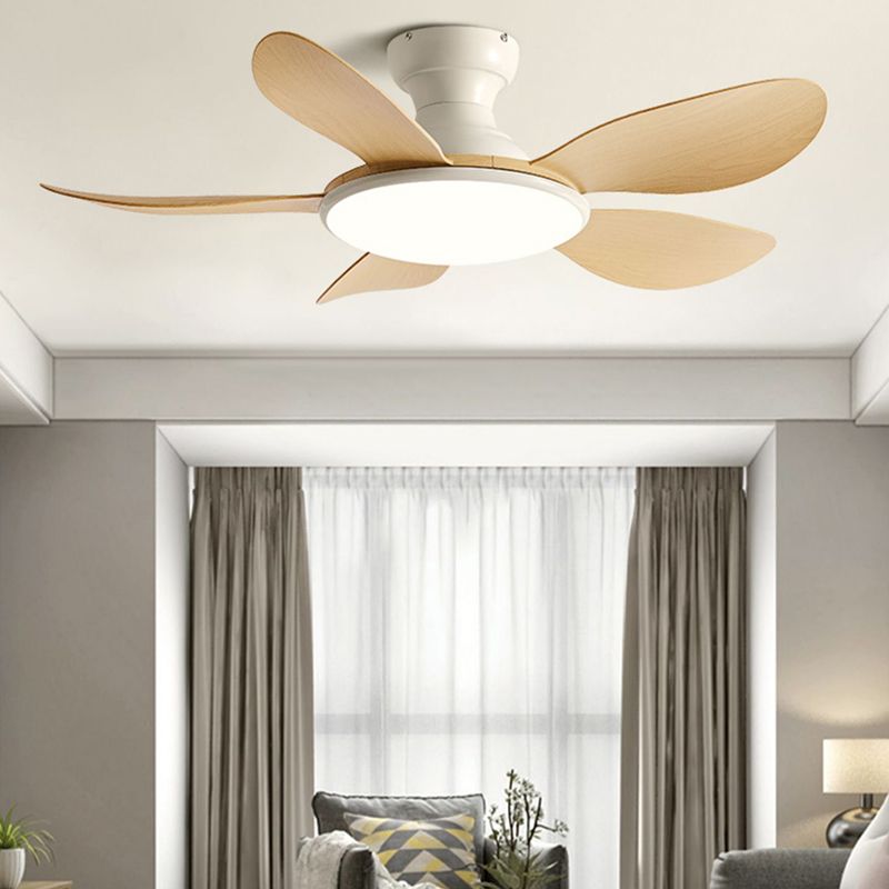 Modern 52" Ceiling Fan Lighting with 5-Blade for Dining Room