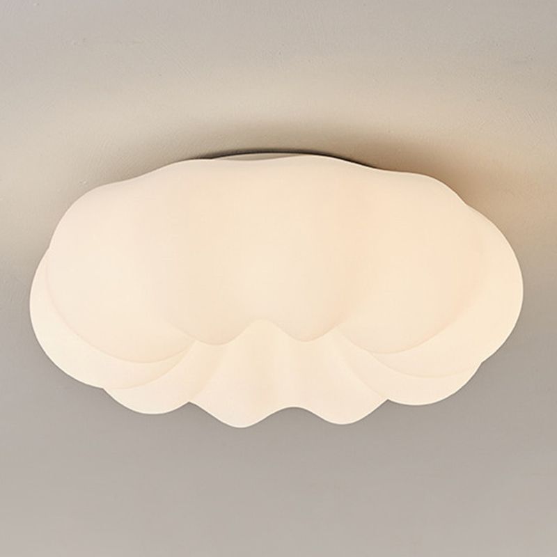 Pumpkin Shape Flush Mount Light Fixtures 1 Light Flush Mount Ceiling Light