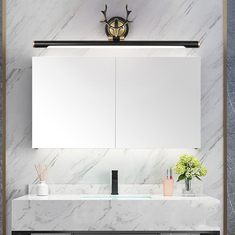 LED Mirror Front Light 1-Light Vanity Light with Acrylic Shade for Bathroom