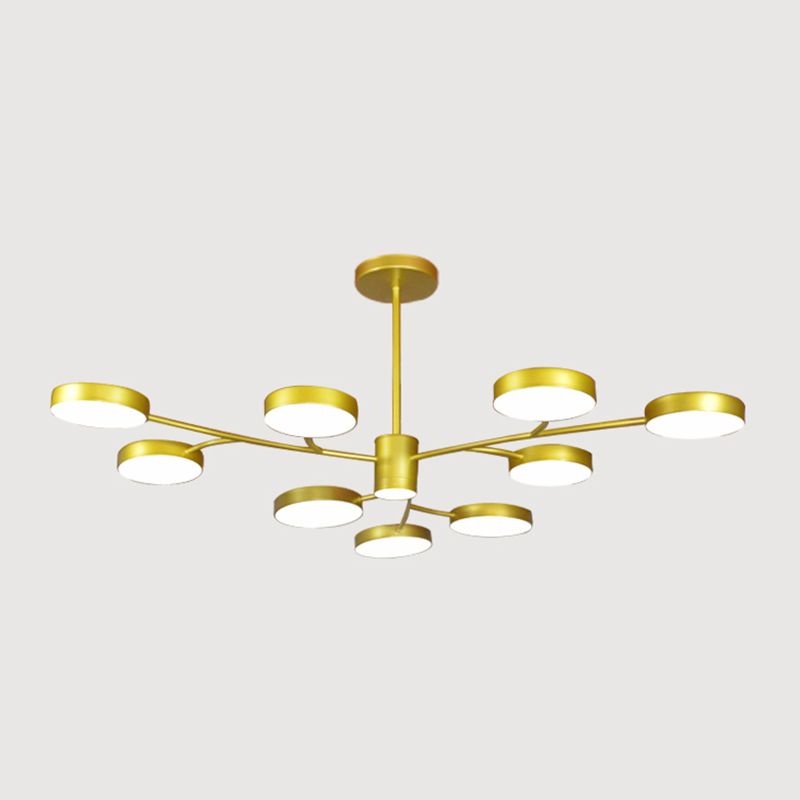 Contemporary Style Geometry Shape Pendant Chandeliers Metal Chandelier Lighting