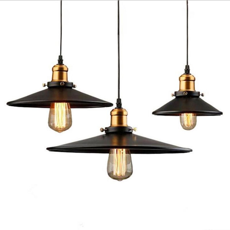 Saucer soggiorno a sospensione Apparecchiatura a soppalco a loft Metal Appedful Bidy Light