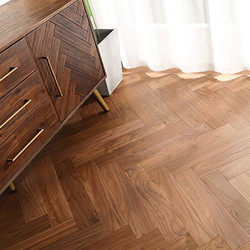 Traditional Flooring Tiles Solid Wood Wire Brushed Flooring with Click Lock