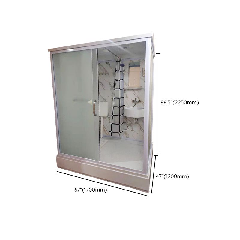 Shower Stall Faucet Shower Head Polish Rectangular Shower Stall