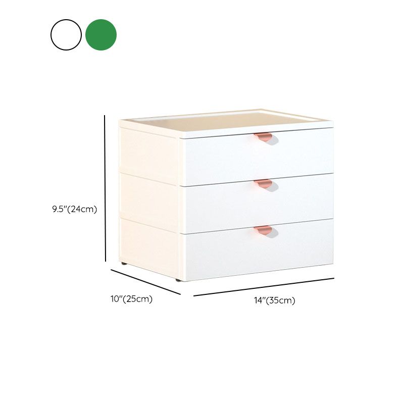 Modern Nordic File Cabinet Lateral Plastic Filing Cabinet with Drawers