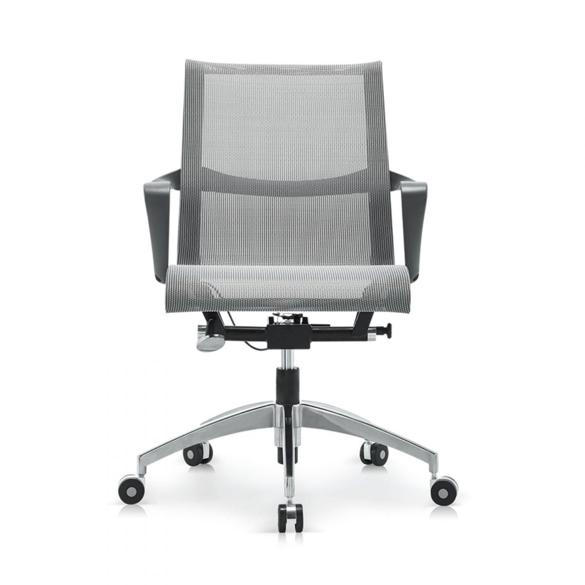 Modern Office Chair with Wheels Mid-Back Mesh Desk Chair Ergonomic Chair