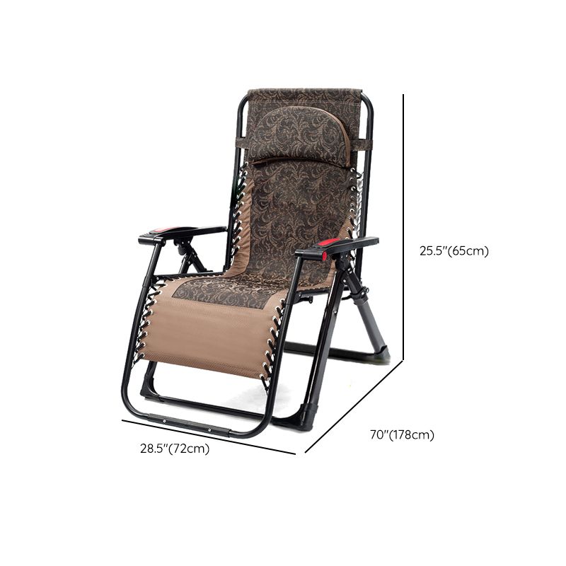 Contemporary Single Ergonimic Recliner with Legs Metal Solid Color