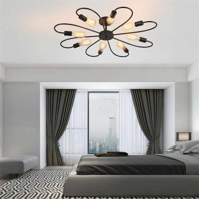 Modern Ceiling Lamp Minimalist Flush Mount Light Fixture for Bedroom