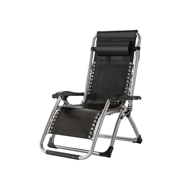 Contemporary Indoor Ergonimic Recliner in Solid Color Metal Base