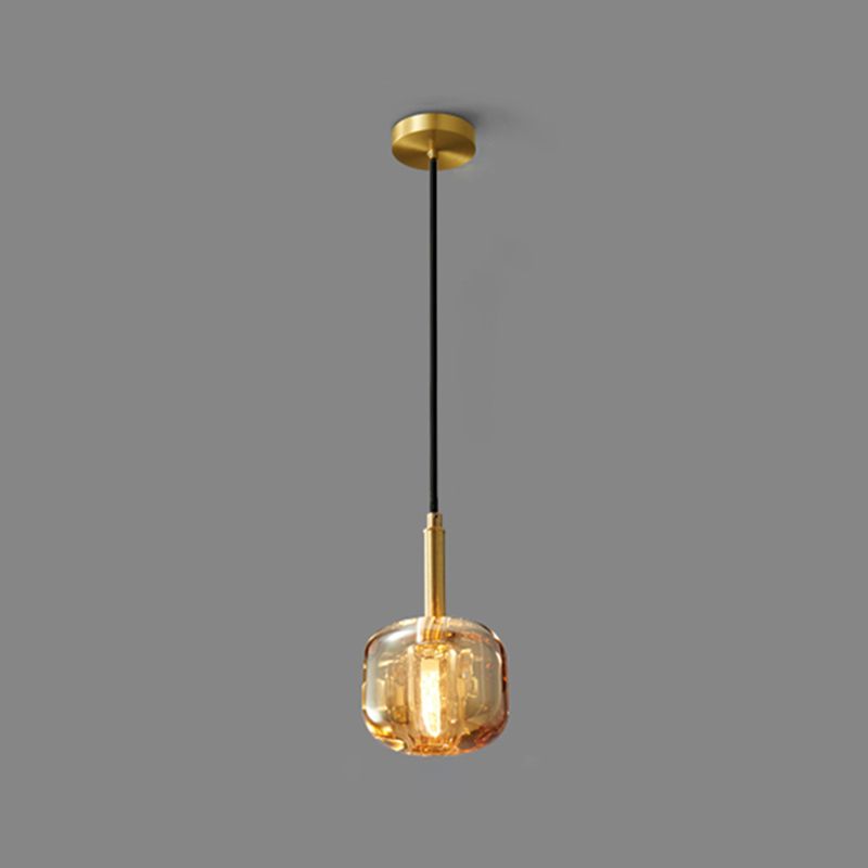 Modern Style Hanging Light Creative Crystal Pendant Lighting Fixture