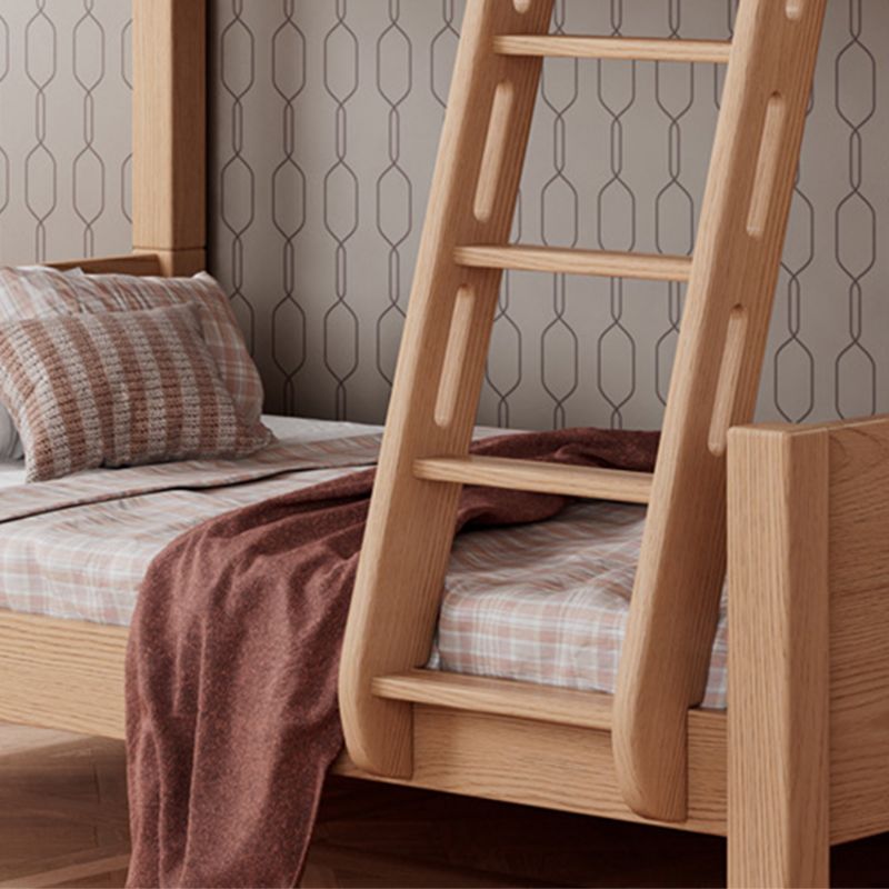 Contemporary Solid Wood Standard Bed Panel Headboard Kids Bed