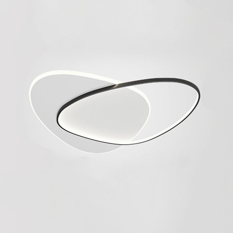 Geometry Ceiling Fixtures Modern Style Metal 2 Light Ceiling Mounted Lights