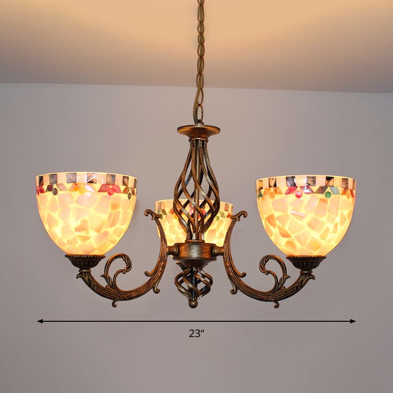 Chandelier de plafond en forme