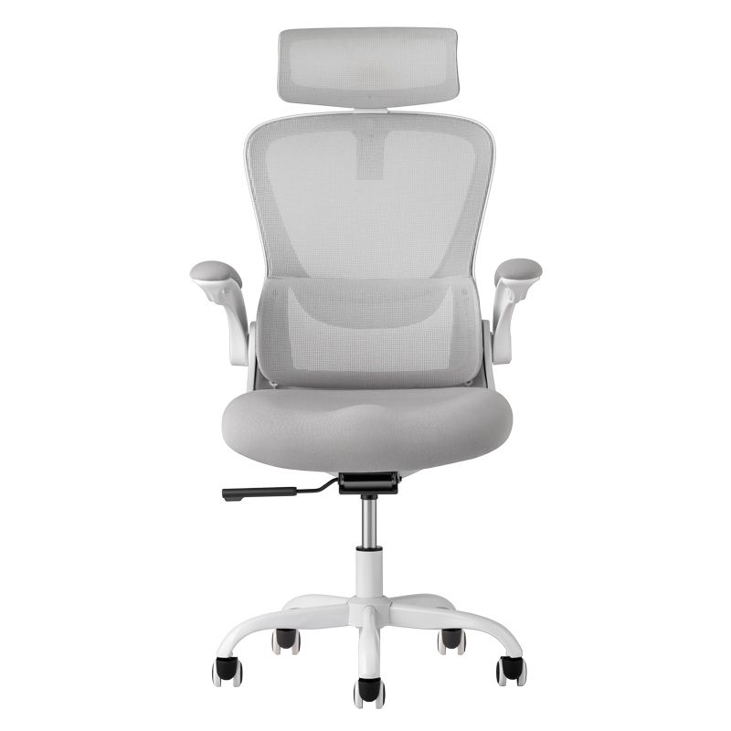 Modern Office Chair Removable Arms No Distressing Ergonomic Chair with Wheels